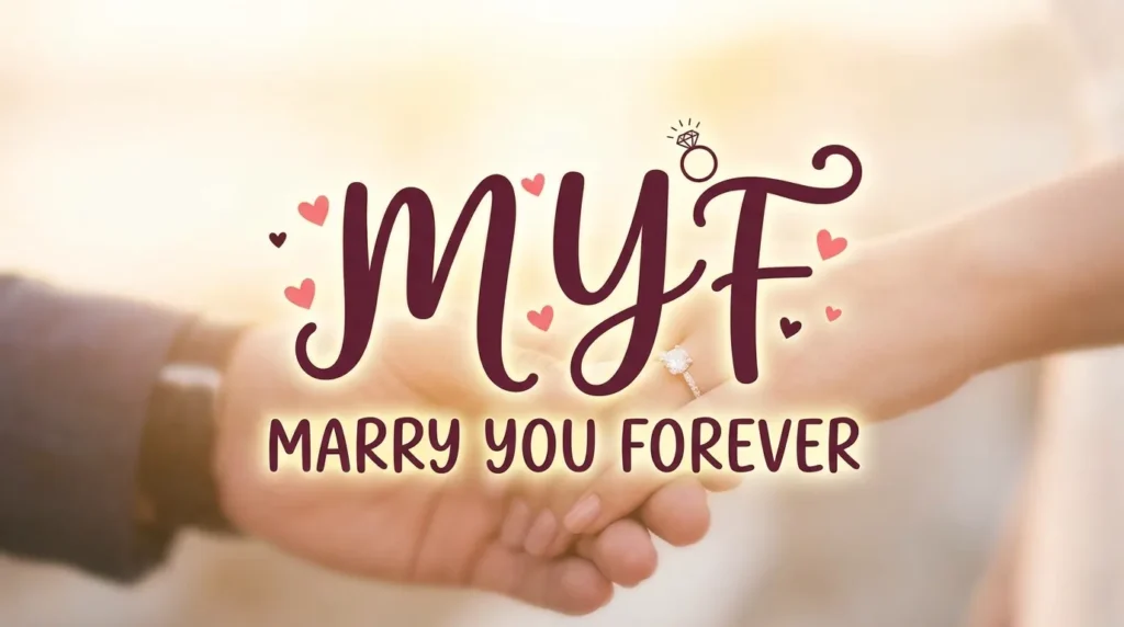 What Does MYF Mean From a Guy?