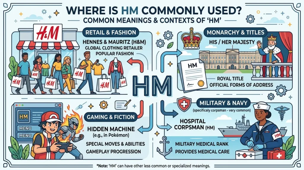 Where Is HM Commonly Used