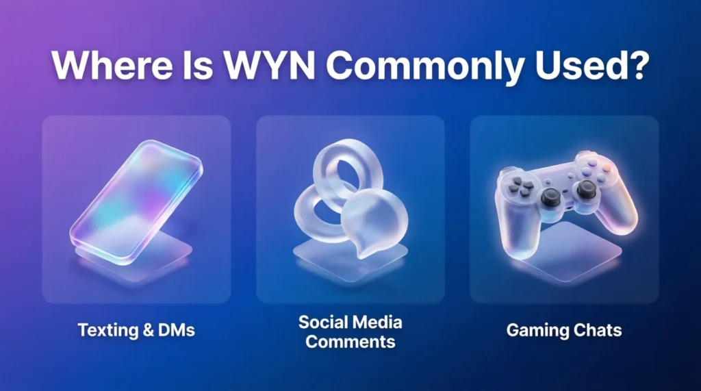 Where Is WYN Commonly Used