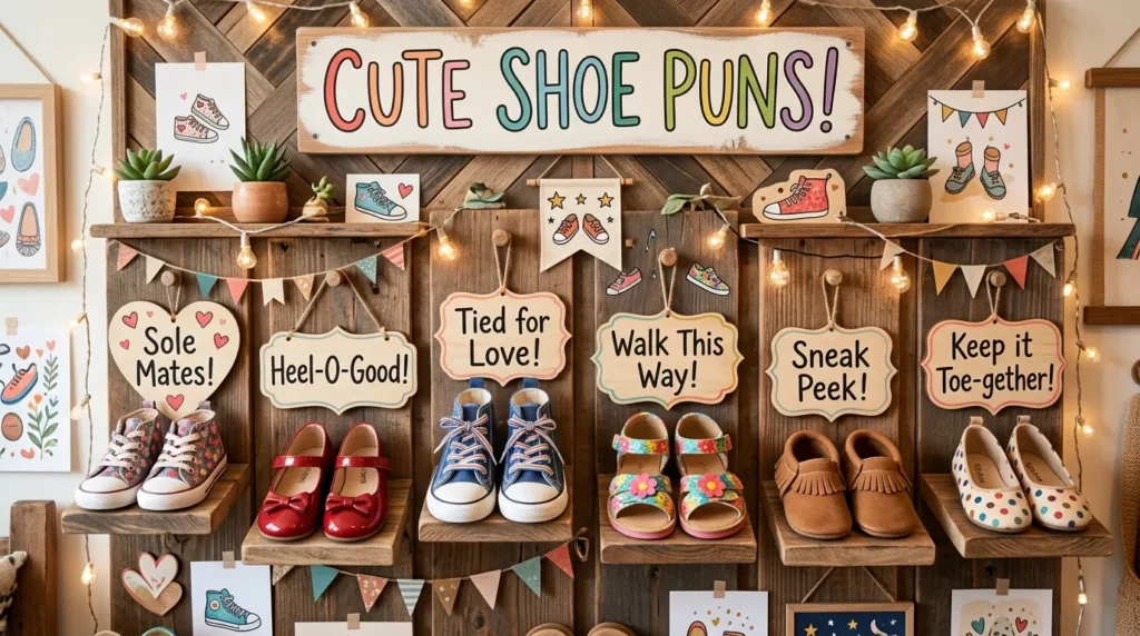 Cute Shoe Puns
