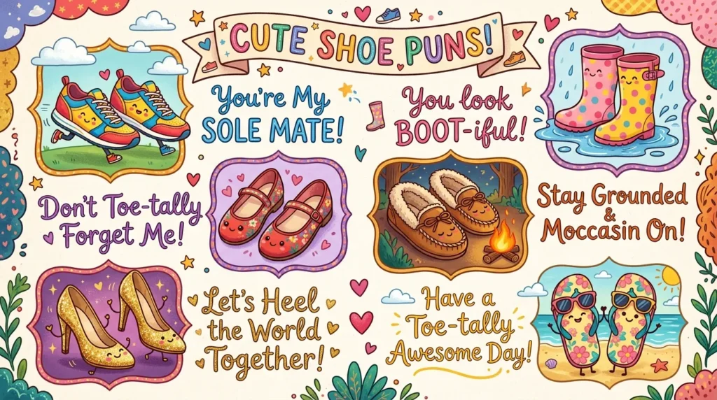 Best Shoe Puns for Instagram Captions