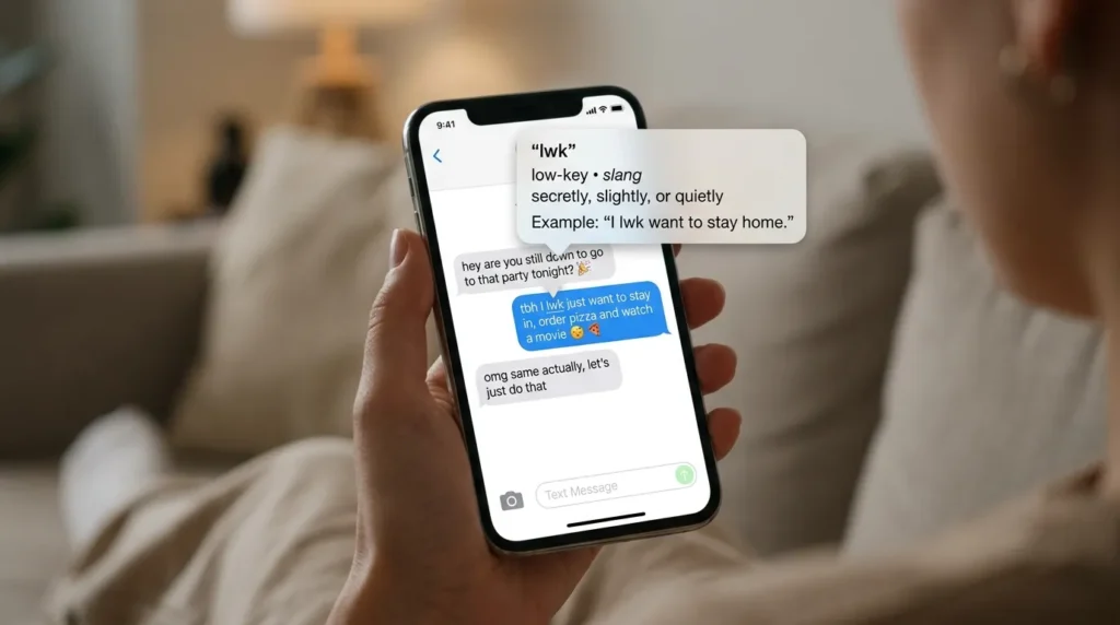 What Does LWK Mean in Text