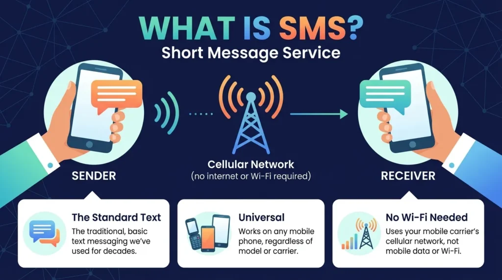 Where Is SMS Commonly Used