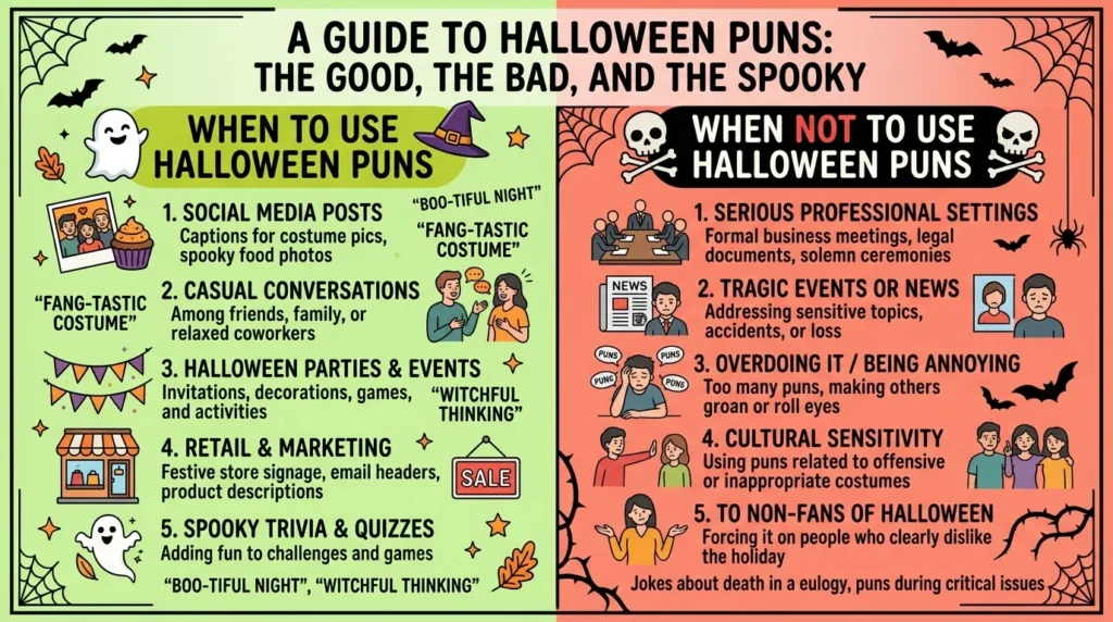 What Do Halloween Puns Mean in Text