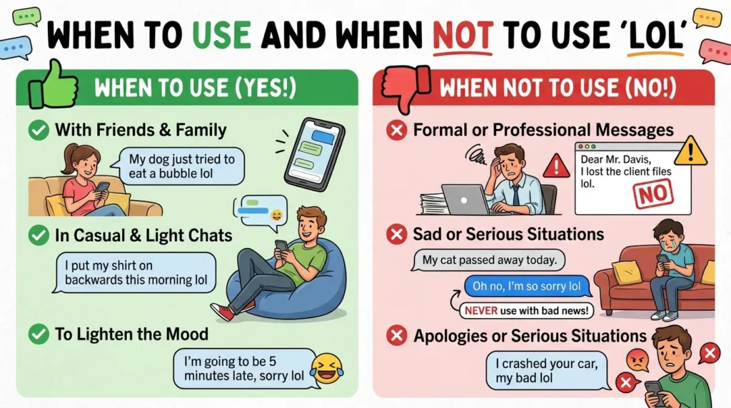When to Use and When Not to Use LOL