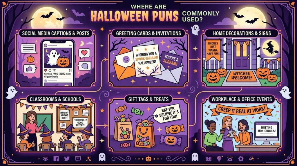 Where Are Halloween Puns Commonly Used